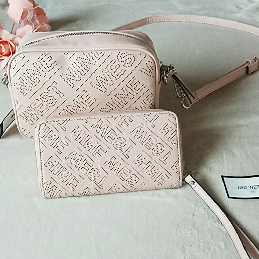 Nine West Crossbody and Wallet Wristlet